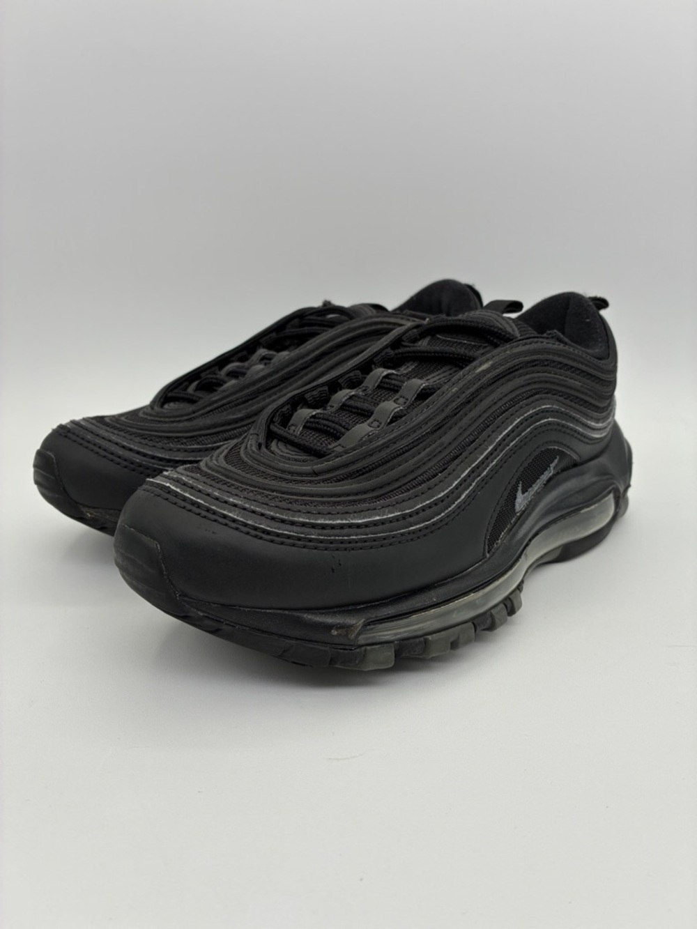 Nike Air Max 97 'Triple Black' Women's Sneakers Shoes  |  Size:  6 - Picture 6 of 15